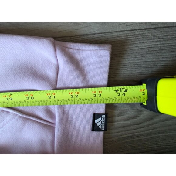 Adidas Womens Lilac Logo Hoodie Sweatshirt Size S NWT - Picture 9 of 10